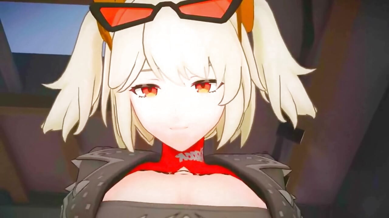Zenless Zone Zero - Burnice White Riding a Dick - 3D Hentai Animations