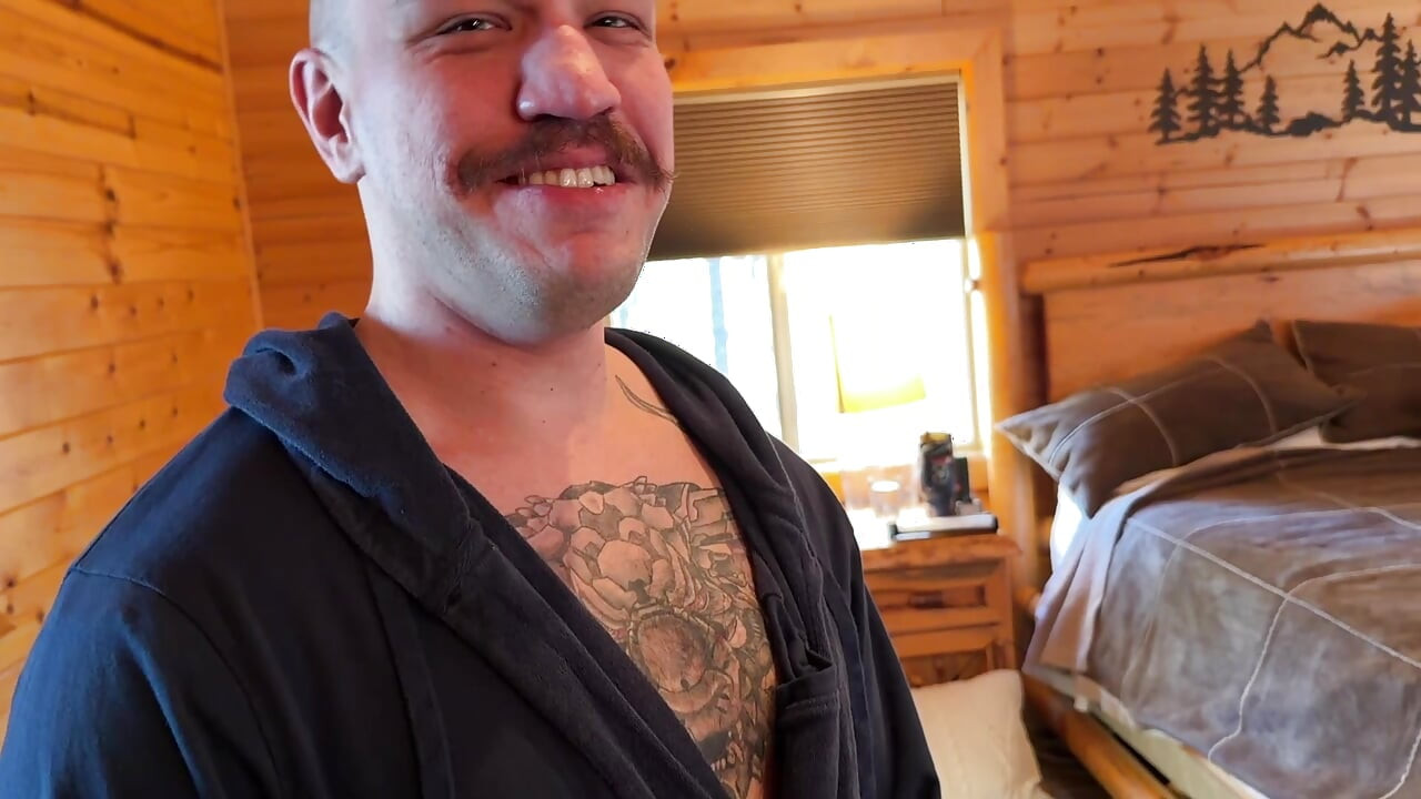 Seattle Dad x BullATL  - Hairy Daddy Bear BareBack Massage Gay Bear DILF