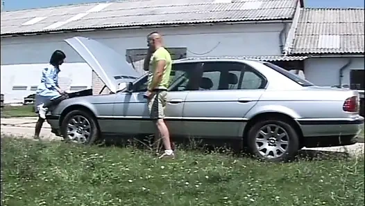 Big anal penetrated in sexy big boobs blonde