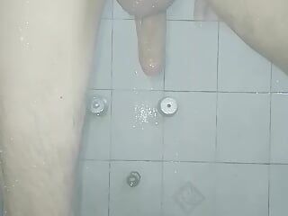 在淋浴