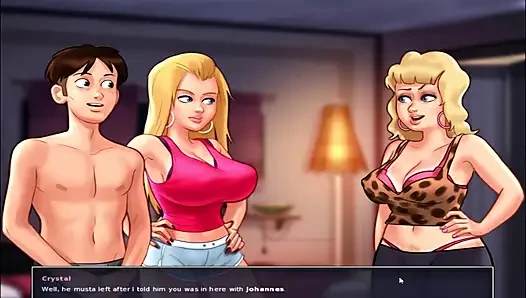 Summertime Saga - Maria got spanked by the nun