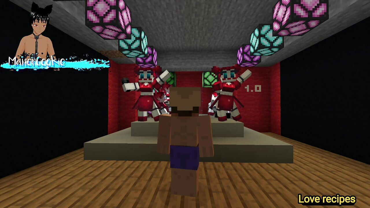 Minecraft Decor Mod FNAF - Showing off some freaky animatronics wearing some nice clothes