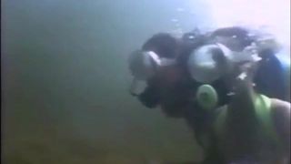 Винтажный акваланг с лесбухой