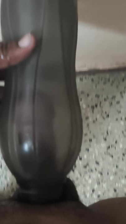 Enjoying inside the bottle