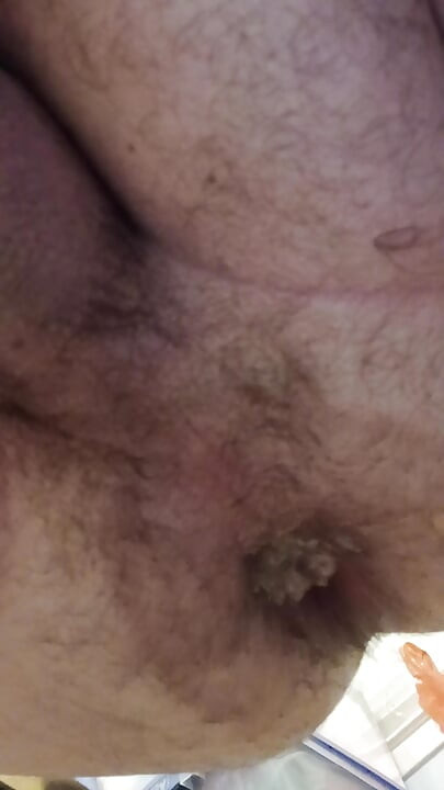 Pushing out cum and farts from loose butthole