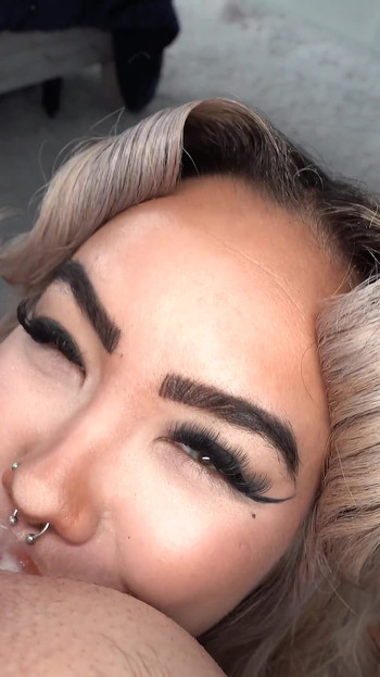 Gotfilled Luna Luxe Opens Her Pussy for Cum