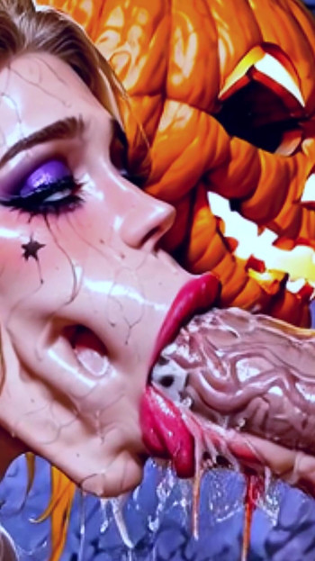 ช่วงเวลาที่น่าจดจําจาก "คลิปสั้นวิดีโอสาวร่าน AI Dungeon 32 - PAM THE PUMPKIN SLUT"
