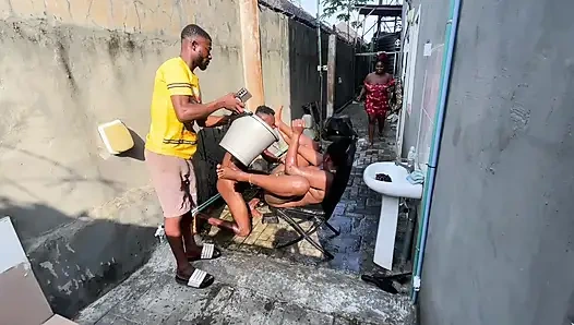 Jackson fuck ve kremsi shuga mix