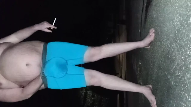 Night time in underwear