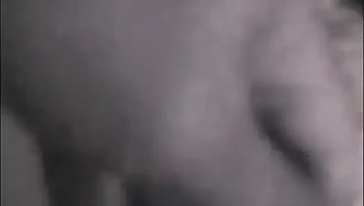 Muscle black guy in sexy black petit