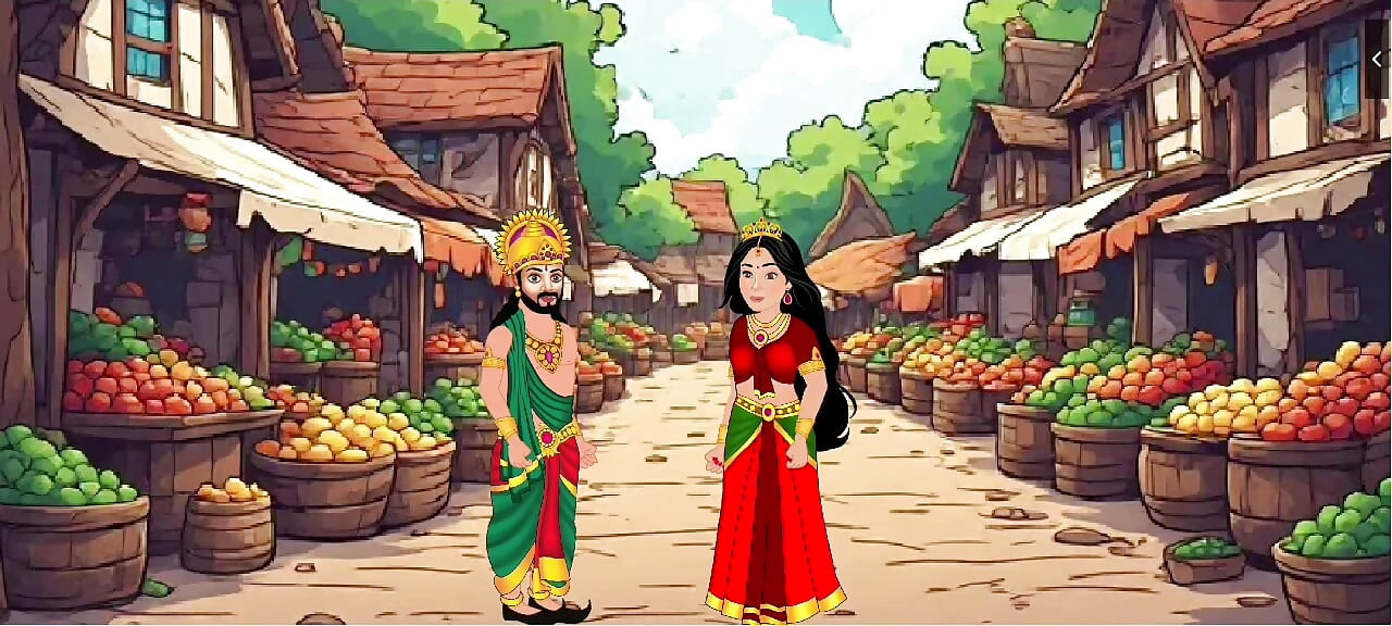 Une villageoise indienne baise sa copine infidèle toute la nuit