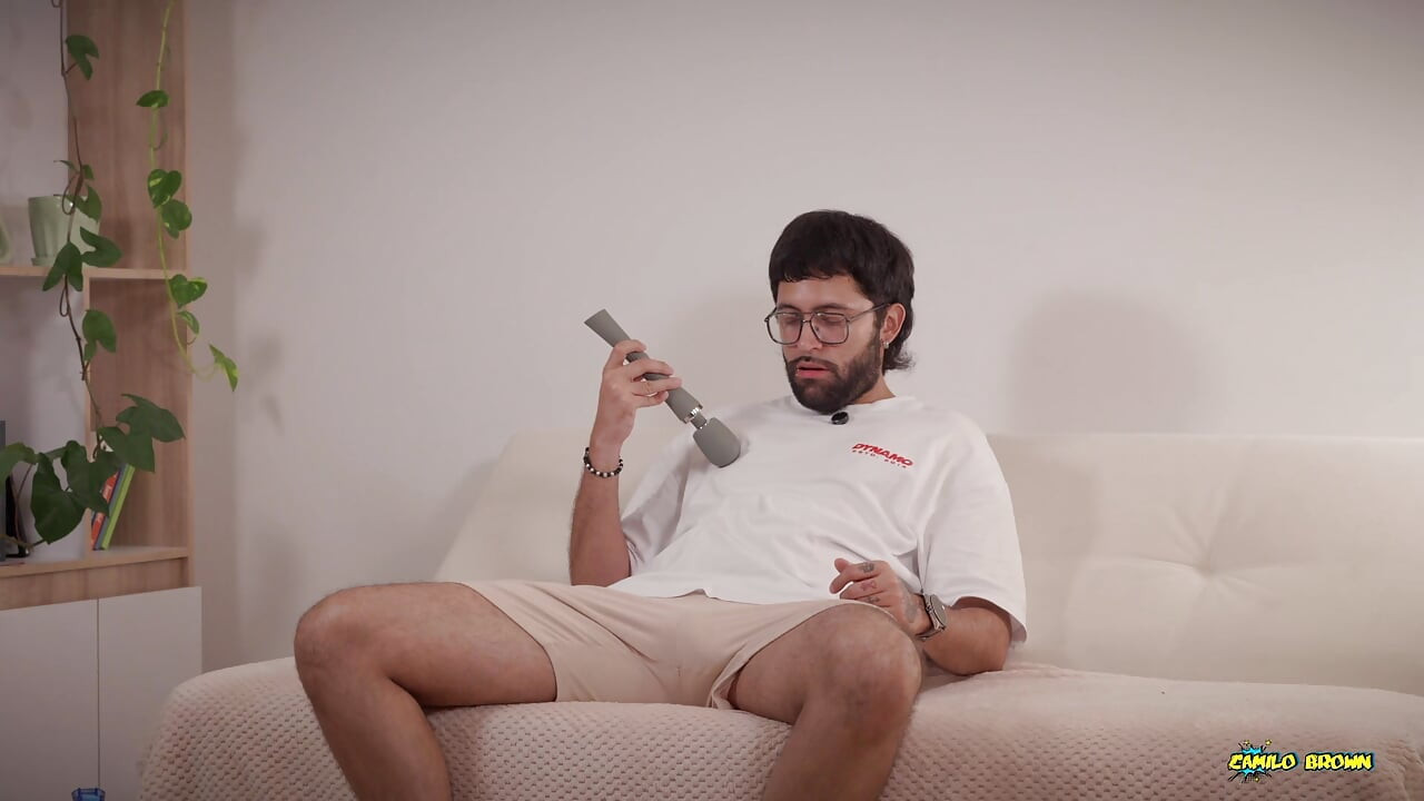 Magic Wand Solo – From Big Bulge to Handsfree Cum & Explosive Male Squirt Post-Cum