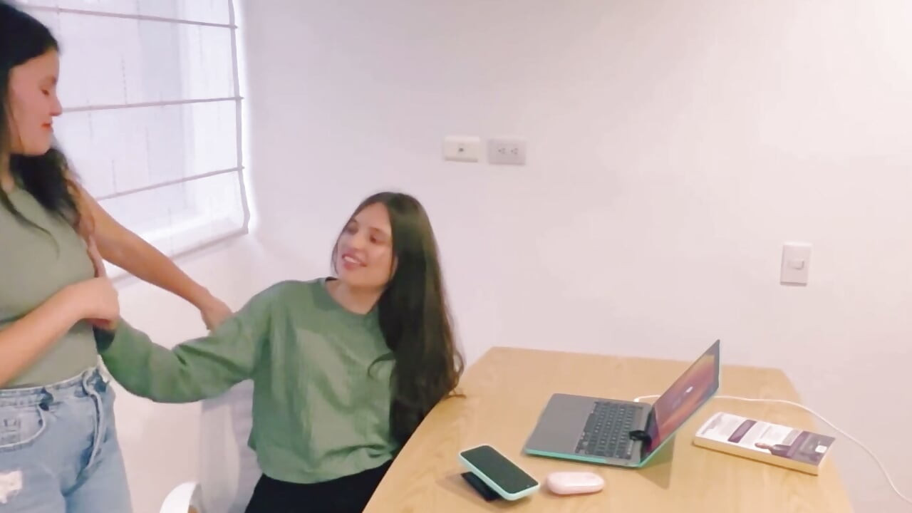 My secretary seduces me into becoming a lesbian