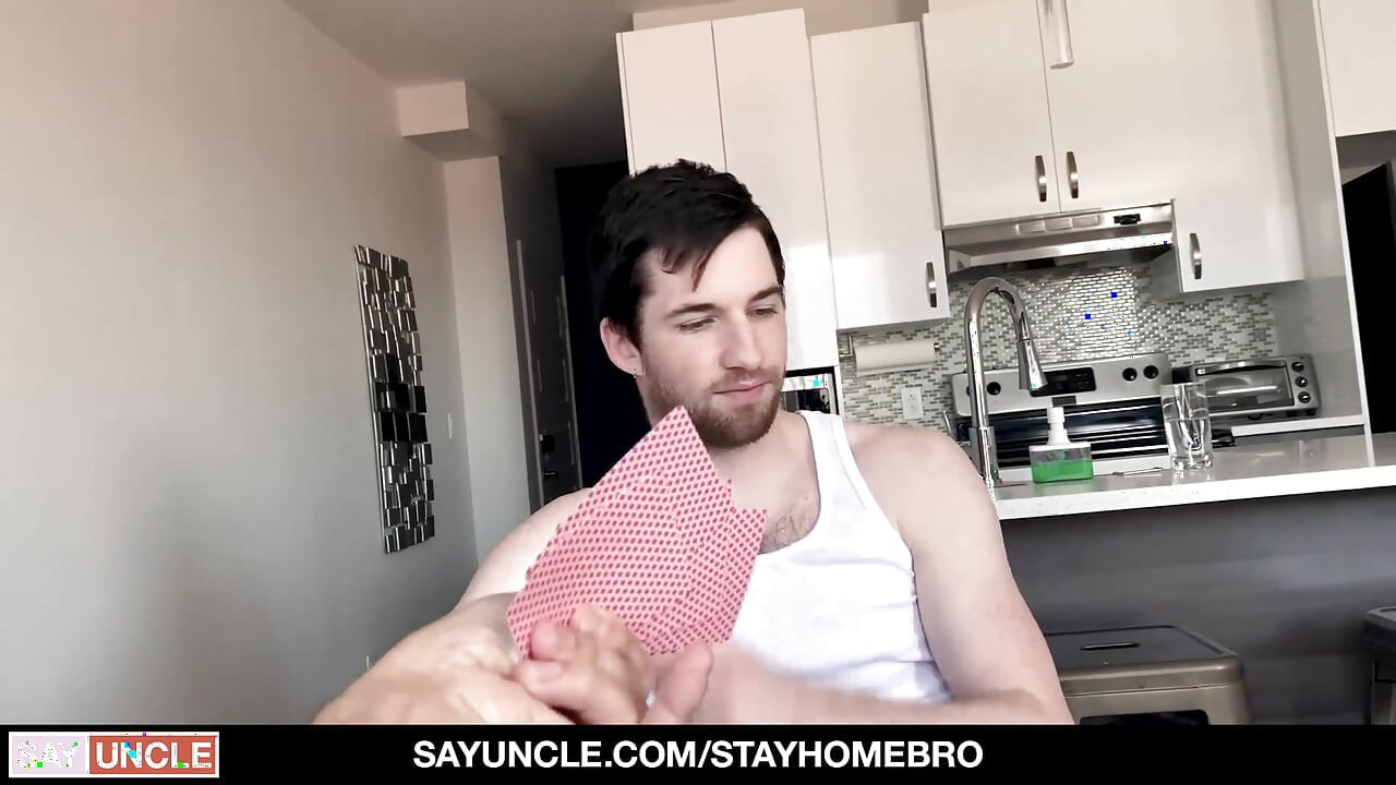 Strip poker leads to barebacking