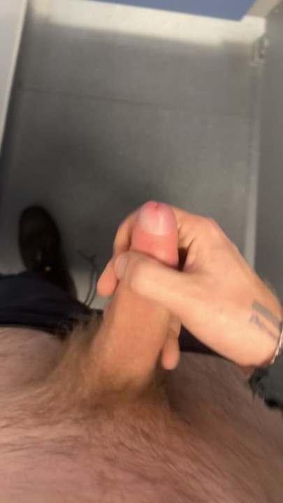 Enjoy me solo busting at work