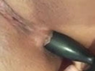 Fată sexy Caribian Rosaria își fute curul cu un vibrator pe whatsapp