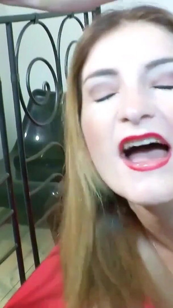 Thrilling moment from "Anal Creampie Bukkake Gangbang for German Teen Adreena"