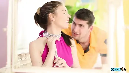 Sweet Young Couple Is New to Many Things but Knows How to Reach Orgasm Together