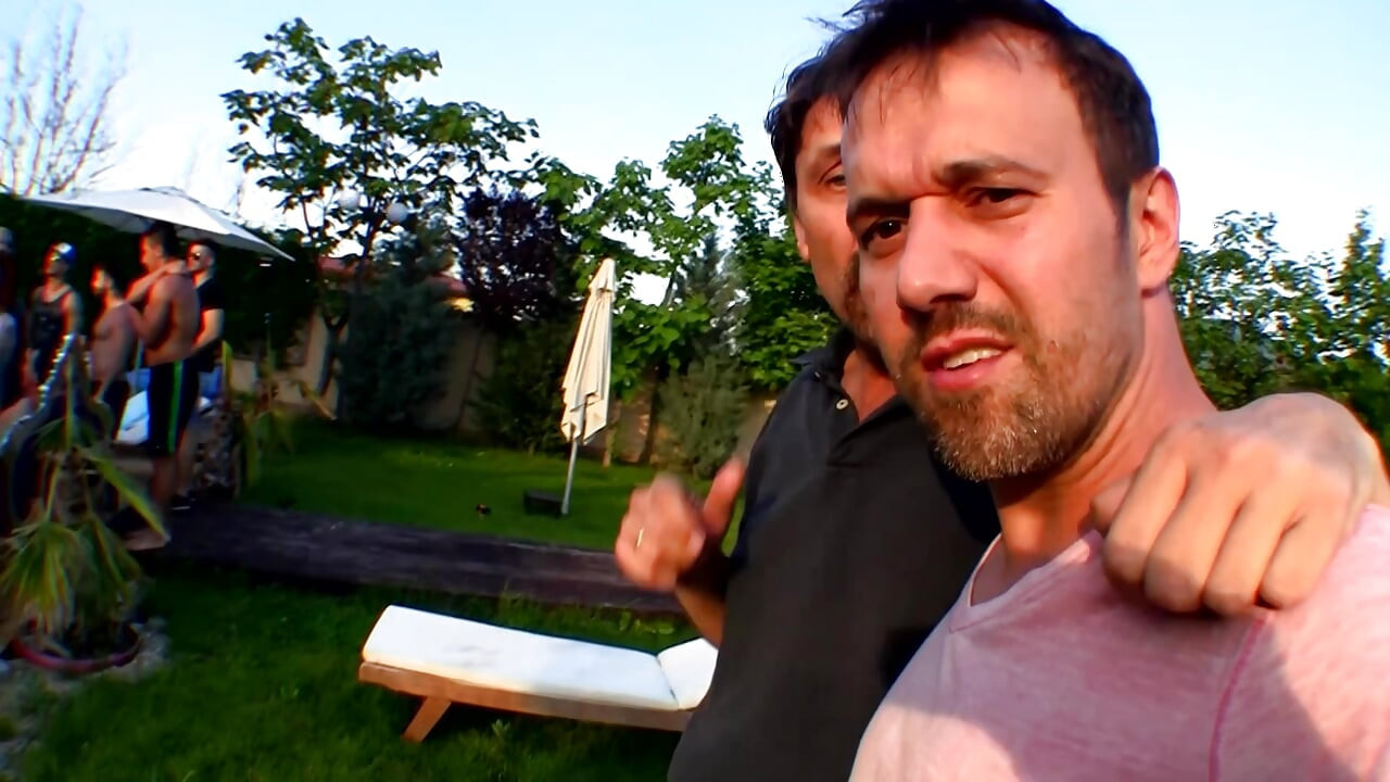 Outdoor DP Group Sex Wild Fuck Fest