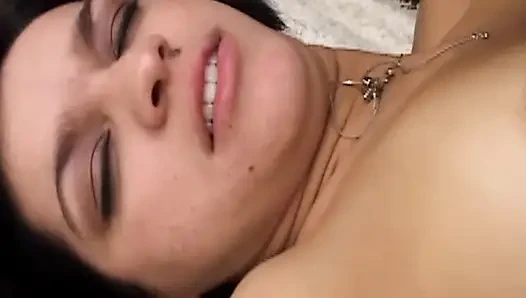Brunette Babe Stretched by BBC and Buddy in Wild Threesome