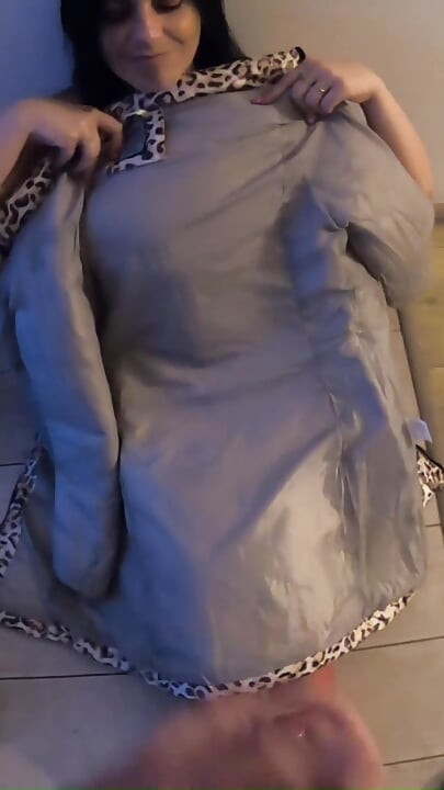 Milfycalla- I Burned My Glossy Puffer Jacket After I Was Face Fucked