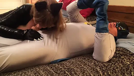 Oma Carmens Verschiedene Superhelden Cosplay Schwanzlutschen Zusammenstellung 41920fapcomp