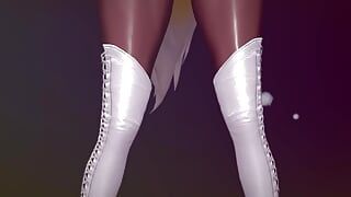 MMD R-18 Аниме-девушки, сексуальные танцующие, клип 186