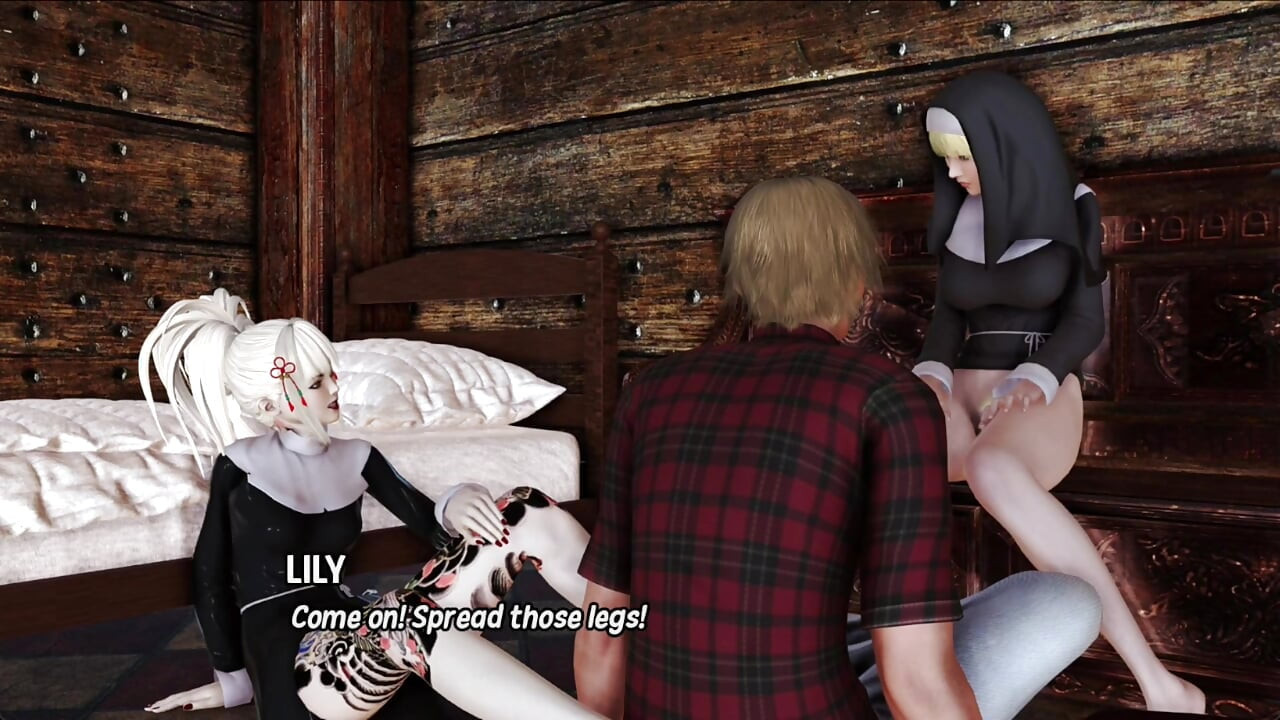 Max's Life Sezonul 3, capitolul 129 - Pizda delicioasă a unei călugărițe și o gaură în perete