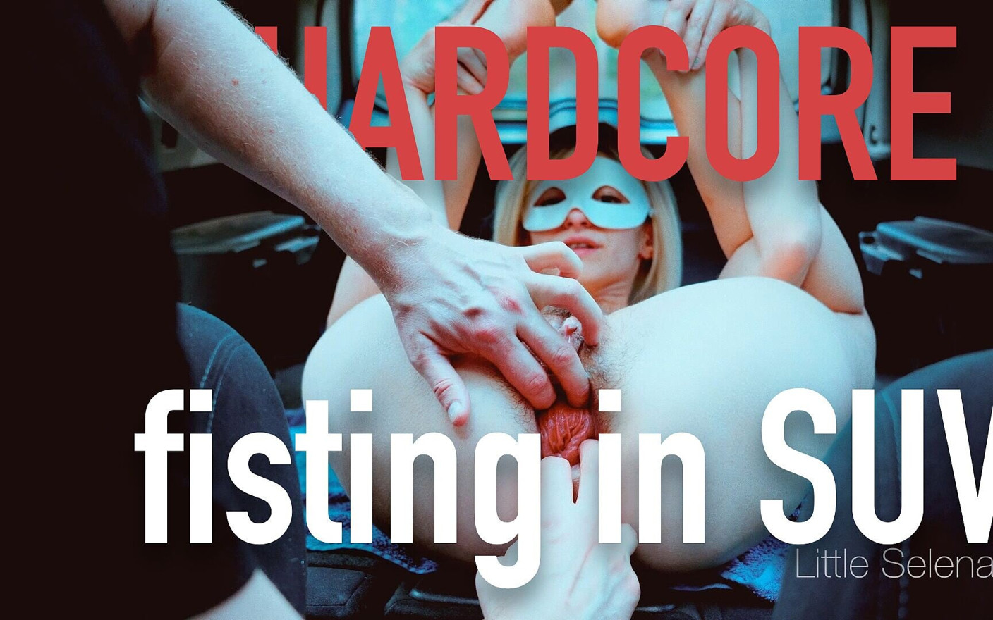 Hard Anal Fisting in the Trunk of a Car