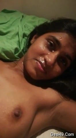 Cute GF hot cum facial