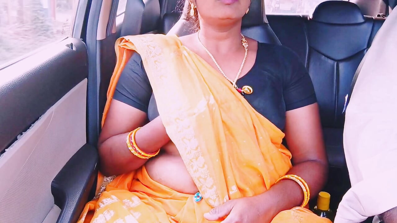 Villege maid car sex Telugu dirty talks.
