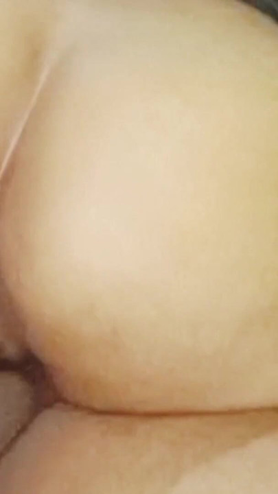 Giving it to my mother-in-law's big butt from the side | Clip 1