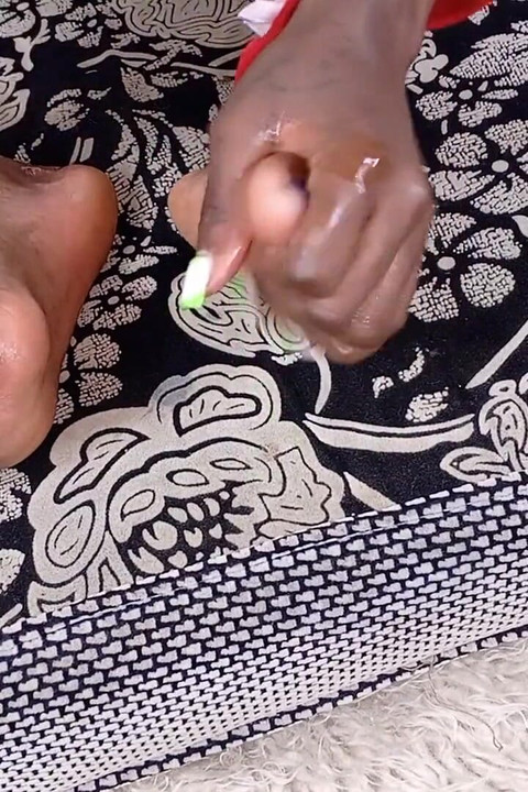 Miss Santa Foot Fetish