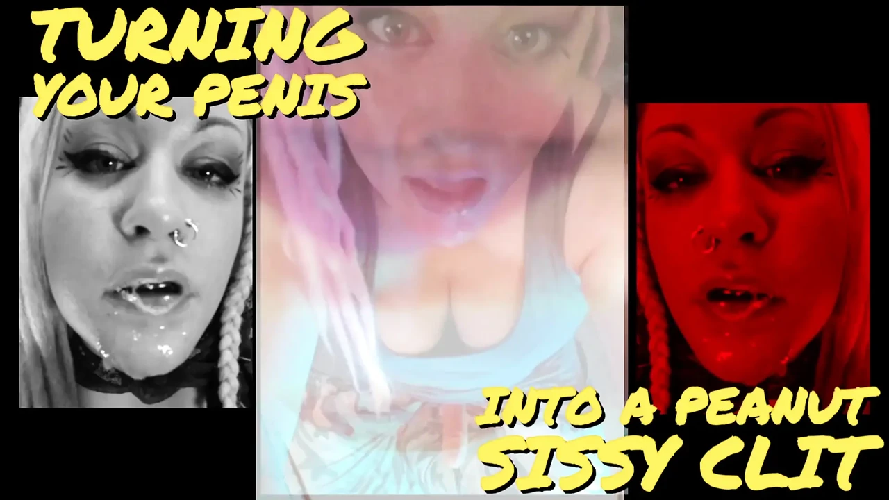 Turn Your Penis Into a Peanut Sissy Clit Directed by a Shemale