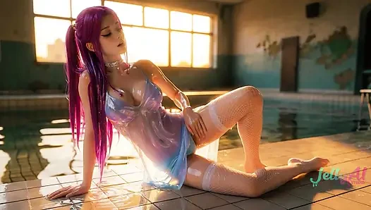 Gadis jelly kontolmu pelan & dalam banget - sampai becek