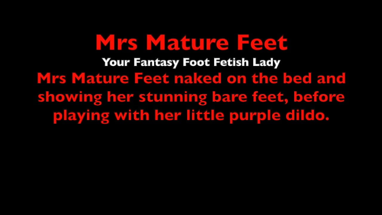 Mrs Mature Feet Nude with High Heels 545