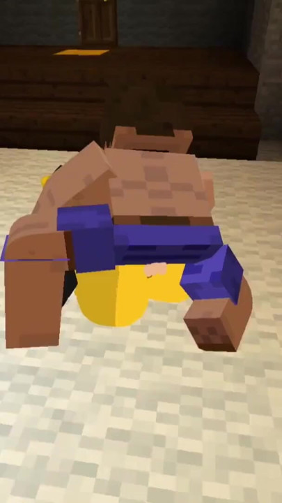 Minecraft Fapcraft: Fazclaire's Nightclub Edition Fucking Type 0 or Golden Fazclaire, Golden Freddy, In the ass and cumshots | Clip 1