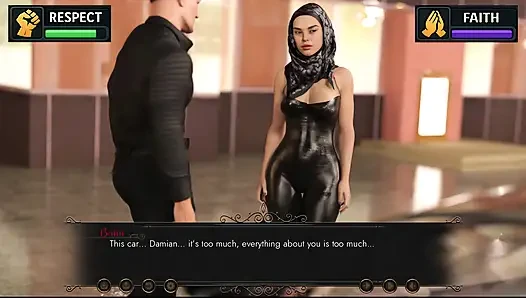 Banu на Западе 4 Дамиан трахнул Banu действительно хорошо