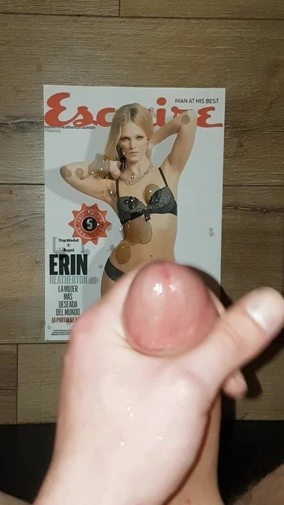 Erin Heatherton Cum Tribute #4