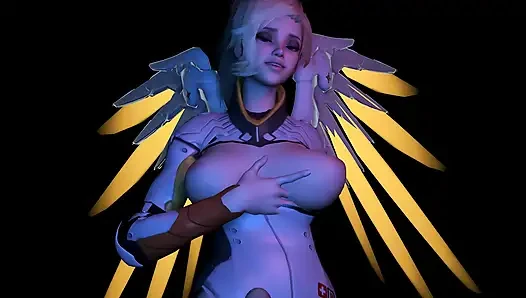 Прилавочный танец костюма Overwatch Mercy