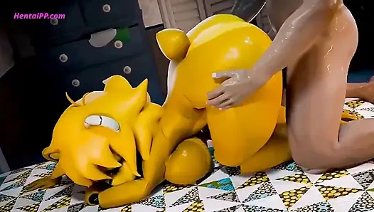 Altın gece seksi (çizgi film parodi)