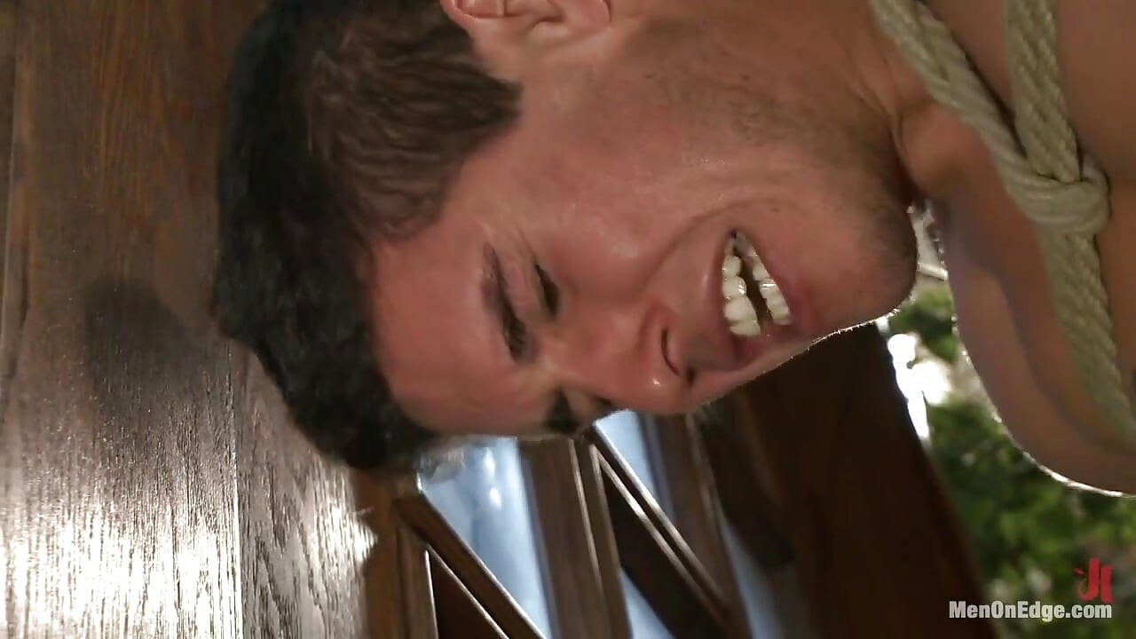 Two Edging Perverts Take Down a Sexy Stud with a Fat Cock