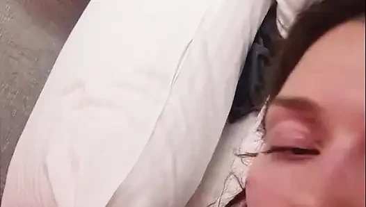 BDSM Hotel, Fuck Machine, Bondage, Sperm on Face