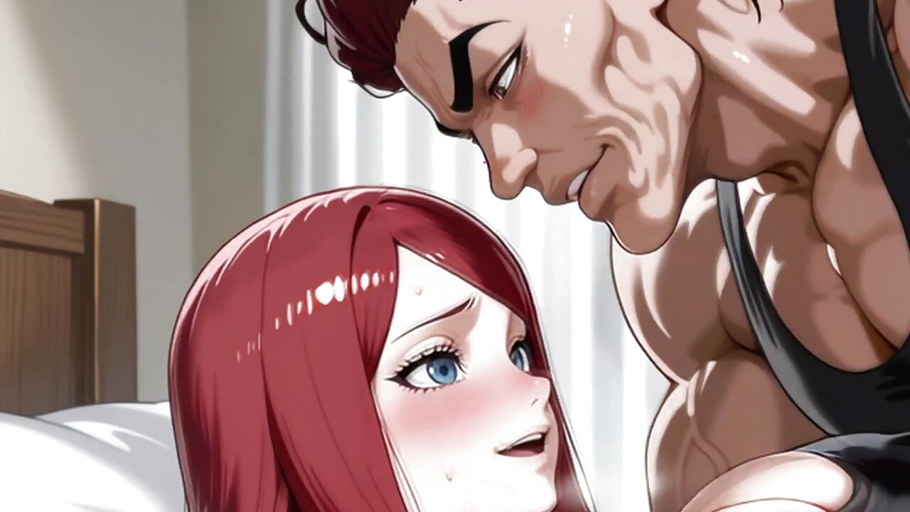 Yujiro (Baki) x Kushina (Naruto)