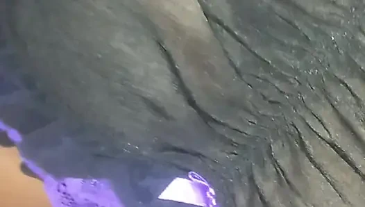 My neighbor invites me to when her husband works