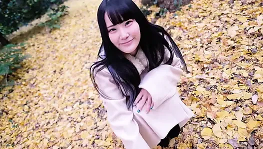 Pretty Asian teen milktank