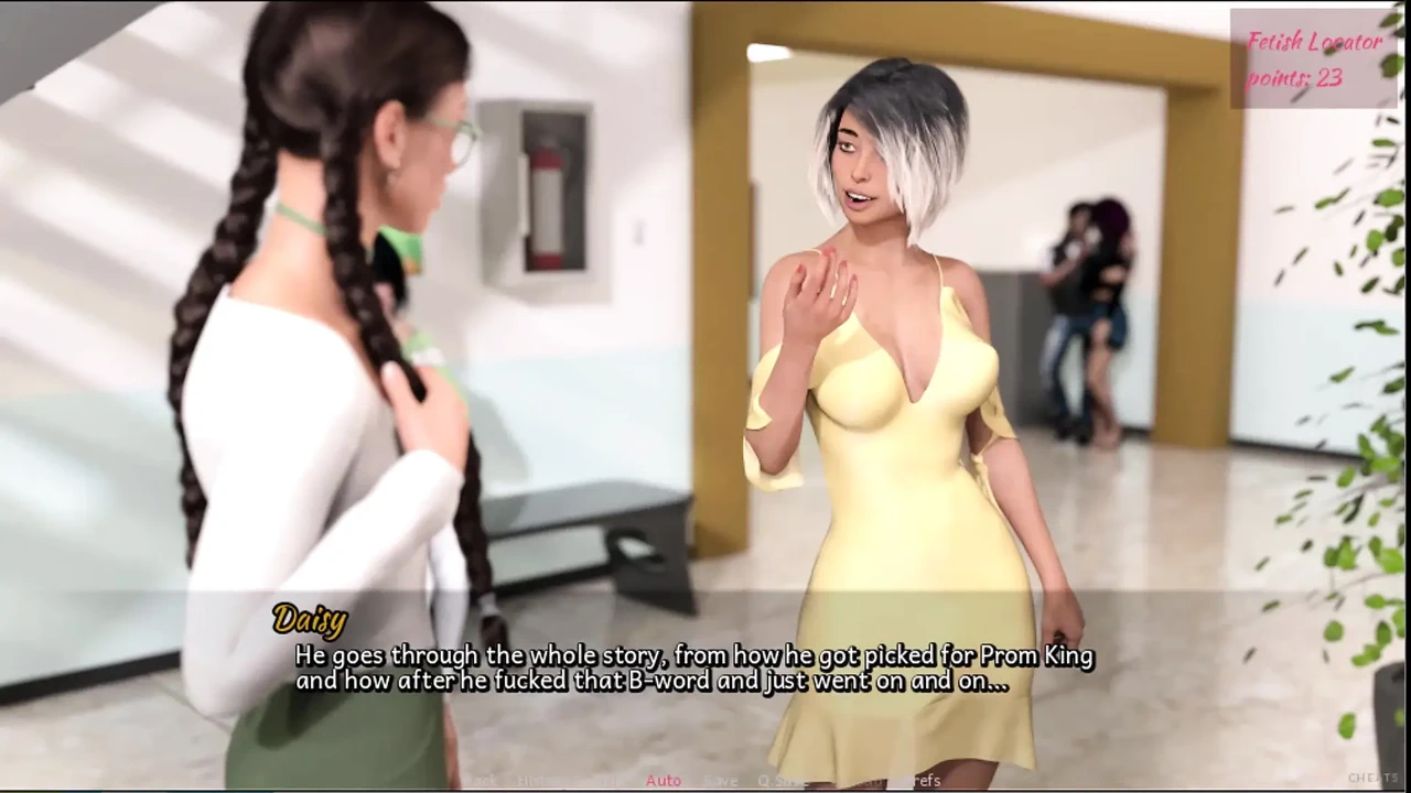 恋物癖定位器#8 - 玛丽亚在课堂上给约翰内斯吹箫, 约翰内斯和女士们出去吃晚饭