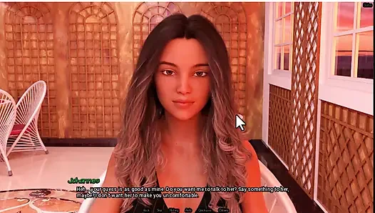 Radiant 6, kellner zeigt mir ihre möpse