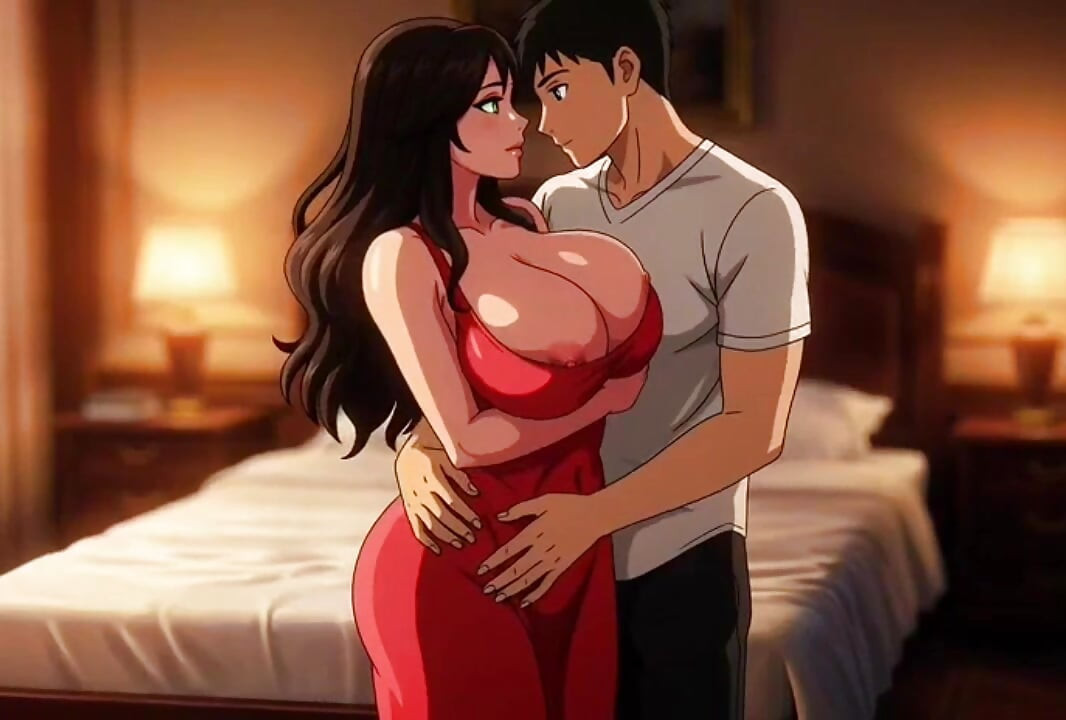 beautiful busty stepmom Elena shares a secret While Dad is away on a business trip
