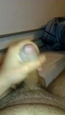 lotion play in bed and cum